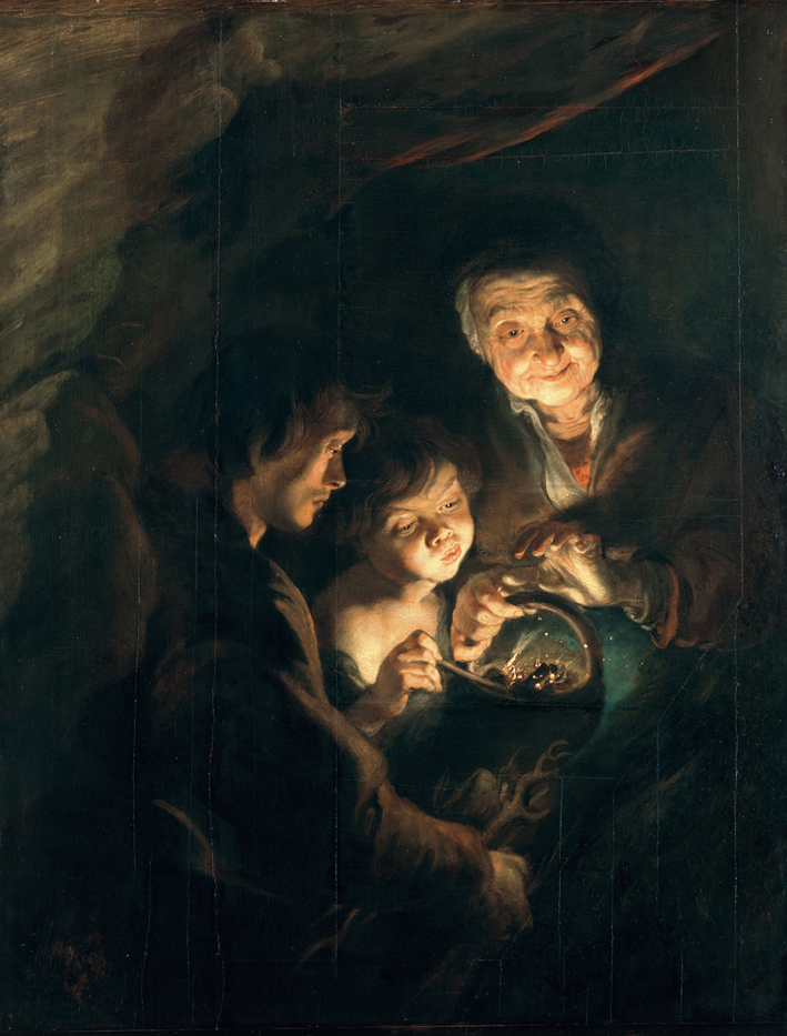  彼得·保罗·鲁本斯 Peter Paul Rubens——带着一篮子煤的老妇人2